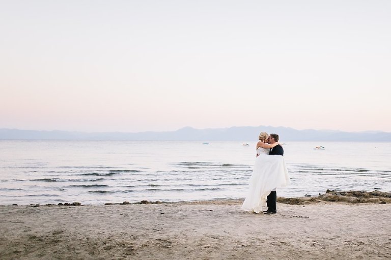 Elegant Lake Tahoe King S Beach Wedding San Luis Obispo Wedding